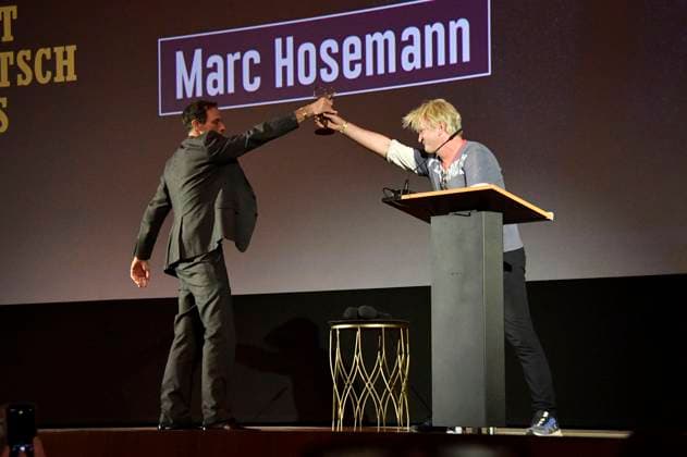 Marc Hosemann and Detlev Buck at the 66 award ceremony of the Ernst Lubitsch Prize 2024 at the Zoo Palast Berlin, 25 08 2024 Foto:xN.xKubelkax xFuturexImagex lubitsch_preis2024_0210