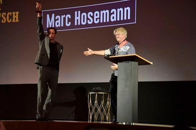 Marc Hosemann and Detlev Buck at the 66 award ceremony of the Ernst Lubitsch Prize 2024 at the Zoo Palast Berlin, 25 08 2024 Foto:xN.xKubelkax xFuturexImagex lubitsch_preis2024_0220