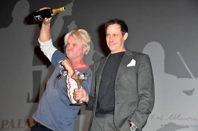 Detlev Buck and Marc Hosemann at the 66 award ceremony of the Ernst Lubitsch Prize 2024 at the Zoo Palast Berlin, 25 08 2024 Foto:xN.xKubelkax xFuturexImagex lubitsch_preis2024_0434