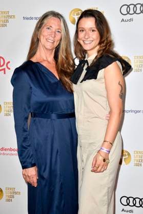 Stacy Thunes and Isabella Krieger at the 66 award ceremony of the Ernst Lubitsch Prize 2024 at the Zoo Palast Berlin, 25 08 2024 Foto:xN.xKubelkax xFuturexImagex lubitsch_preis2024_9732