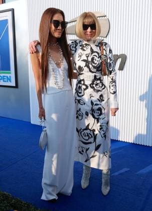 US Open - Celebs on the red carpet - Day 1 Vera Wang and Anna Wintour attend the opening night of the 2024 US Open in New York, NY on August 26, 2024. Photo by Charles Guerin ABACAPRESS.COM New York NY USA  Copyright: xGuerinxCharles ABACAx
