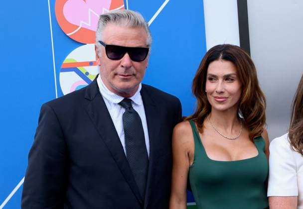 US Open - Celebs on the red carpet - Day 1 Alec Baldwin and Hilaria Baldwin attend the opening night of the 2024 US Open in New York, NY on August 26, 2024. Photo by Charles Guerin ABACAPRESS.COM New York NY USA  Copyright: xGuerinxCharles ABACAx