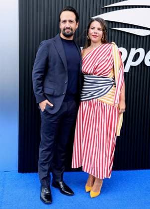 US Open - Celebs on the red carpet - Day 1 Lin-Manuel Miranda attends the opening night of the 2024 US Open in New York, NY on August 26, 2024. Photo by Charles Guerin ABACAPRESS.COM New York NY USA  Copyright: xGuerinxCharles ABACAx