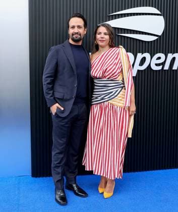 US Open - Celebs on the red carpet - Day 1 Lin-Manuel Miranda attends the opening night of the 2024 US Open in New York, NY on August 26, 2024. Photo by Charles Guerin ABACAPRESS.COM New York NY USA  Copyright: xGuerinxCharles ABACAx