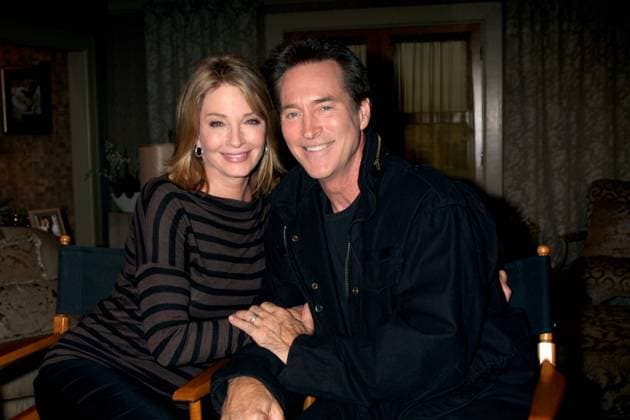 at the Horton Square Press Junket LOS ANGELES - AUG 10: Deidre Hall, Drake Hogestyn at the Horton Square Press Junket at the Days of Our Lives Set - NBC on August 10, 2011 in Burbank, CA Burbank CA USA EDITORIAL USE ONLY Copyright: xx KathyxHutchinsx khphotos389710