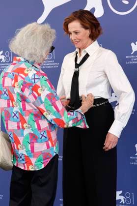 Sigourney Weaver at the Photocall on the occasion of the Golden Lion Lifetime Achievement Award at the Biennale di Venezia 2024 81 Venice International Film Festival at the Palazzo del Casino Venice, 28 08 2024 Foto:xD.xBedrosianx xFuturexImagex weaver_4801