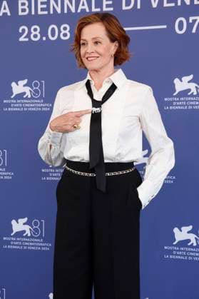 Sigourney Weaver at the Photocall on the occasion of the Golden Lion Lifetime Achievement Award at the Biennale di Venezia 2024 81 Venice International Film Festival at the Palazzo del Casino Venice, 28 08 2024 Foto:xD.xBedrosianx xFuturexImagex weaver_4808