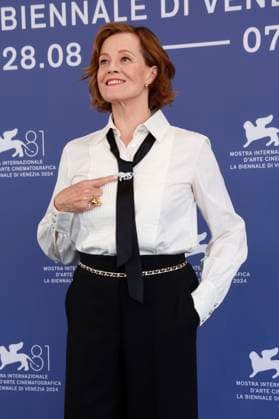 Sigourney Weaver at the Photocall on the occasion of the Golden Lion Lifetime Achievement Award at the Biennale di Venezia 2024 81 Venice International Film Festival at the Palazzo del Casino Venice, 28 08 2024 Foto:xD.xBedrosianx xFuturexImagex weaver_4809