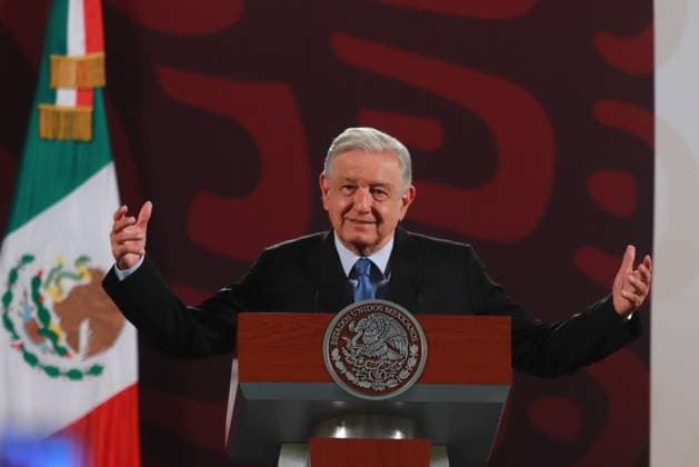 Mexican President Andres Manuel Lopez Obrador, during a briefing conference at National Palace talking about the relationship with Canada and the United States continue, the diplomatic pause is only with the embassies and ambassadors, Ken Salazar of the USA and Graeme C. Clark. Of Canada. on August 28, 2024 in Mexico City, Mexico. Mexico City Mexico - ZUMAe321 20240828_zia_e321_003 Copyright: xCarlosxSantiagox