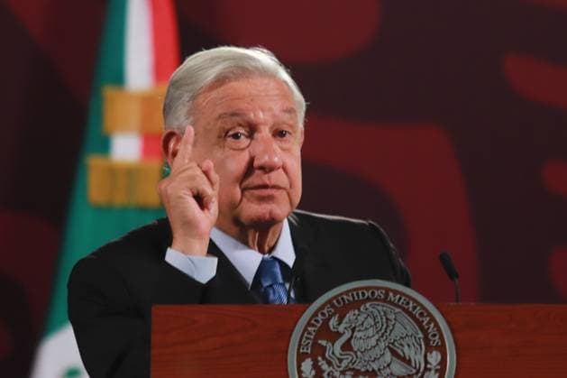 Mexican President Andres Manuel Lopez Obrador, during a briefing conference at National Palace talking about the relationship with Canada and the United States continue, the diplomatic pause is only with the embassies and ambassadors, Ken Salazar of the USA and Graeme C. Clark. Of Canada. on August 28, 2024 in Mexico City, Mexico. Mexico City Mexico - ZUMAe321 20240828_zia_e321_005 Copyright: xCarlosxSantiagox