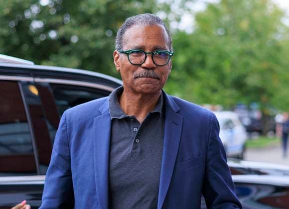 August 29, 2024, Flushing Meadows, New York, USA: Bill Whitaker arrives to Day 4 of the 2024 US Open held at the USTA Billie Jean King National Tennis Center on Thursday August 29, 2024 in the Flushing neighborhood of the Queens borough of New York City. JAVIER ROJAS PI Flushing Meadows USA - ZUMAp124 20240829_zaa_p124_201 Copyright: xJavierxRojasx