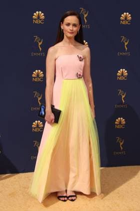 70th Primetime Emmy Awards - Arrivals 17 September 2018 - Los Angles, California - Alexis Bledel . 70th Primetime Emmy Awards held at Microsoft Theater L.A. LIVE. Photo Credit: Faye Sadou AdMedia Los Angeles California United States EDITORIAL USE ONLY  Copyright: xx FayexSadou AdMediax admphotostwo525138