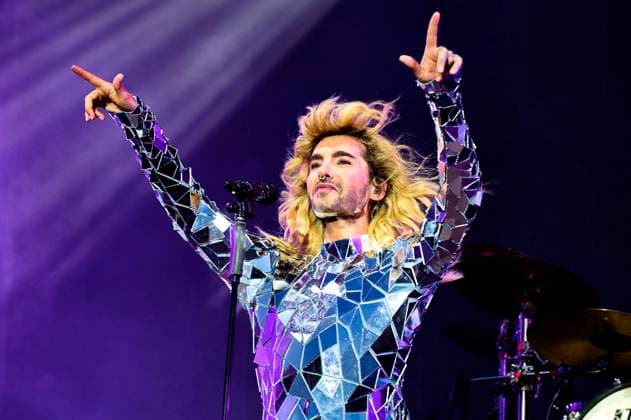 Entertainment Themen der Woche KW35 Bill Kaulitz von Tokio Hotel live auf dem Summerdays Festival bei den Quaianlagen am Bodensee. Arbon, 31.08.2024 *** Bill Kaulitz from Tokio Hotel live at the Summerdays Festival at the Quaianlagen on Lake Constance Arbon, 31 08 2024 Foto:xP.xFrauchigerx xFuturexImagex tokio_hotel_4822