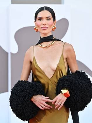 Entertainment Bilder des Tages Venice, 81st Venice Film Festival 2024 - Sixth Evening. Red Carpet of the Film I m Still Here (Ainda Estou Aqui). In the photo Shabnam Safarzadeh  Copyright: xManuelexMangiarottix xipa-agencyx xPoolxPhotoxEventsx04x IPA_Agency_IPA49264187