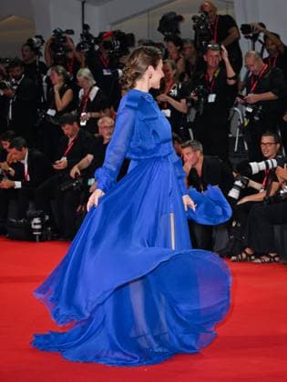 Venice, 81st Venice Film Festival 2024 - Sixth Evening. Red Carpet Filming Italy Award In the photo: Diana del bufalo  Copyright: xManuelexMangiarottix xipa-agencyx xPoolxPhotoxEventsx04x IPA_Agency_IPA49266555