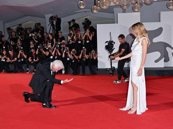 Venice: Venice, 81st Venice Film Festival 2024 - Sixth Evening. Red Carpet Filming Italy Award In the photo: Richard Gere and Alejandra Silva Venice  - ZUMAp169 20240901_zea_p169_1374 Copyright: xManuelexMangiarottix