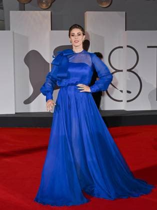Venice: Venice, 81st Venice Film Festival 2024 - Sixth Evening. Red Carpet Filming Italy Award In the photo: Diana del bufalo Venice  - ZUMAp169 20240901_zea_p169_1382 Copyright: xManuelexMangiarottix