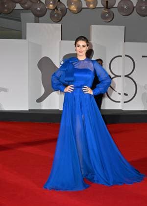 Venice: Venice, 81st Venice Film Festival 2024 - Sixth Evening. Red Carpet Filming Italy Award In the photo: Diana Del Bufalo Venice  - ZUMAp169 20240901_zea_p169_1407 Copyright: xManuelexMangiarottix