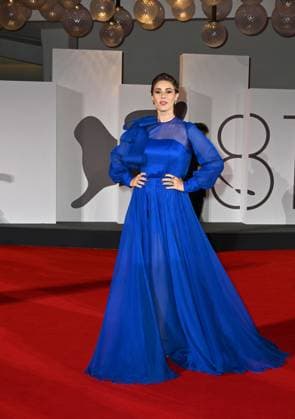 Venice: Venice, 81st Venice Film Festival 2024 - Sixth Evening. Red Carpet Filming Italy Award In the photo: Diana Del Bufalo Venice  - ZUMAp169 20240901_zea_p169_1427 Copyright: xManuelexMangiarottix