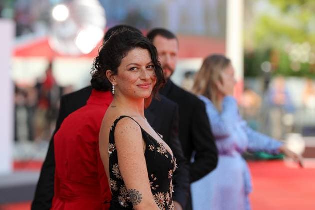 September 4, 2024, Lido Di Venezia, Veneto, Italy: ALIA SHAWKAT on the red carpet for the Venice Biennale Impact Award during the 81st Venice International Film Festival in Lido di Venezia, Italy Lido Di Venezia Italy - ZUMAc179 20240904_zep_c179_044 Copyright: xMickaelxChavetx