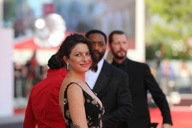 September 4, 2024, Lido Di Venezia, Veneto, Italy: ALIA SHAWKAT on the red carpet for the Venice Biennale Impact Award during the 81st Venice International Film Festival in Lido di Venezia, Italy Lido Di Venezia Italy - ZUMAc179 20240904_zep_c179_045 Copyright: xMickaelxChavetx