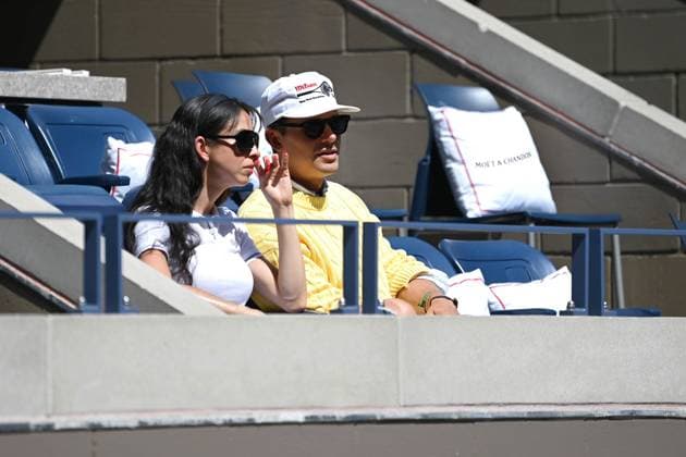 Celebrities during the Moet & Chandon Clubhouse suite at the US Open Featuring: Antoni Porowski with friend Where: Queens, New York, United States When: 04 Sep 2024 Credit: Joey Andrew startraksphoto.com EDITORIAL USE ONLY. NOT FOR USE BY NEWSPAPERS BASED IN THE UK. Copyright: xJOEYxANDREWx instar54094599