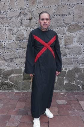 TV Horror Serie Reliquias Oscuras Photocall in Mexiko-Stadt September 4, 2024, Mexico City, Ciudad de Mexico, Mexico: Luis Luisillo Miguel attending the Pihotocall for the horror Tv series Ã¢â‚¬ËœReliquias OscurasÃ¢â‚¬â ¢ by Televisa Univision at Convento San Joaquin. on September 4, 2024 in Mexico City, Mexico. Mexico City Mexico - ZUMAe321 20240904_zea_e321_015 Copyright: xYamakxPerea xEyepixxGroupx