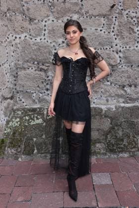 TV Horror Serie Reliquias Oscuras Photocall in Mexiko-Stadt September 4, 2024, Mexico City, Ciudad de Mexico, Mexico: Alessandra GooÂ±i Bucio attending the Pihotocall for the horror Tv series Ã¢â‚¬ËœReliquias OscurasÃ¢â‚¬â ¢ by Televisa Univision at Convento San Joaquin. on September 4, 2024 in Mexico City, Mexico. Mexico City Mexico - ZUMAe321 20240904_zea_e321_026 Copyright: xYamakxPerea xEyepixxGroupx