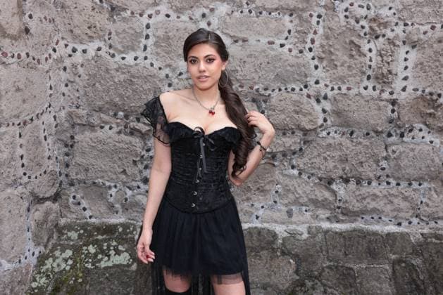 TV Horror Serie Reliquias Oscuras Photocall in Mexiko-Stadt September 4, 2024, Mexico City, Ciudad de Mexico, Mexico: Alessandra GooÂ±i Bucio attending the Pihotocall for the horror Tv series Ã¢â‚¬ËœReliquias OscurasÃ¢â‚¬â ¢ by Televisa Univision at Convento San Joaquin. on September 4, 2024 in Mexico City, Mexico. Mexico City Mexico - ZUMAe321 20240904_zea_e321_063 Copyright: xYamakxPerea xEyepixxGroupx