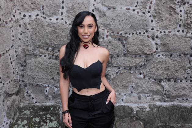 TV Horror Serie Reliquias Oscuras Photocall in Mexiko-Stadt September 4, 2024, Mexico City, Ciudad de Mexico, Mexico: Reyna Mota attending the Pihotocall for the horror Tv series Ã¢â‚¬ËœReliquias OscurasÃ¢â‚¬â ¢ by Televisa Univision at Convento San Joaquin. on September 4, 2024 in Mexico City, Mexico. Mexico City Mexico - ZUMAe321 20240904_zea_e321_068 Copyright: xYamakxPerea xEyepixxGroupx