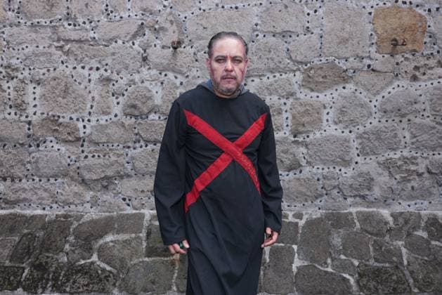 TV Horror Serie Reliquias Oscuras Photocall in Mexiko-Stadt September 4, 2024, Mexico City, Ciudad de Mexico, Mexico: Luis Luisillo Miguel attending the Pihotocall for the horror Tv series Ã¢â‚¬ËœReliquias OscurasÃ¢â‚¬â ¢ by Televisa Univision at Convento San Joaquin. on September 4, 2024 in Mexico City, Mexico. Mexico City Mexico - ZUMAe321 20240904_zea_e321_075 Copyright: xYamakxPerea xEyepixxGroupx