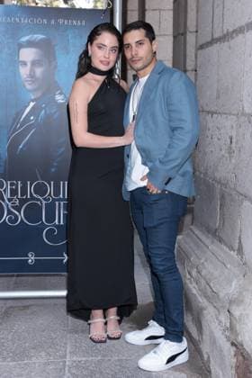 TV Horror Serie Reliquias Oscuras Photocall in Mexiko-Stadt September 4, 2024, Mexico City, Ciudad de Mexico, Mexico: Nicole Curiel and Alex Perea attending the Pihotocall for the horror Tv series Ã¢â‚¬ËœReliquias OscurasÃ¢â‚¬â ¢ by Televisa Univision at Convento San Joaquin. on September 4, 2024 in Mexico City, Mexico. Mexico City Mexico - ZUMAe321 20240904_zea_e321_083 Copyright: xYamakxPerea xEyepixxGroupx