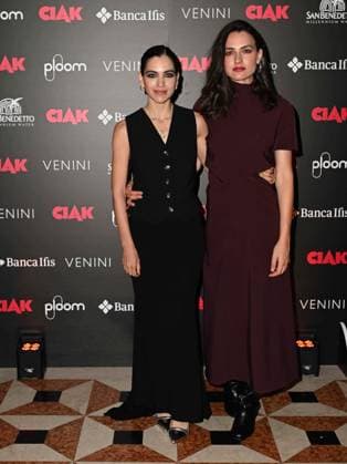 Venice, 81st Venice Film Festival 2024 -. Ciak Award. In the photo Selene Camarazza, Romana Maggiora Vergano  Copyright: xManuelexMangiarottix xipa-agencyx xPoolxPhotoxEventsx04x IPA_Agency_IPA49387172
