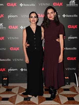 Venice, 81st Venice Film Festival 2024 -. Ciak Award. In the photo Selene Camarazza, Romana Maggiora Vergano  Copyright: xManuelexMangiarottix xipa-agencyx xPoolxPhotoxEventsx04x IPA_Agency_IPA49387174
