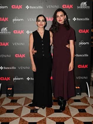 Venice, 81st Venice Film Festival 2024 -. Ciak Award. In the photo Selene Camarazza, Romana Maggiora Vergano  Copyright: xManuelexMangiarottix xipa-agencyx xPoolxPhotoxEventsx04x IPA_Agency_IPA49387177