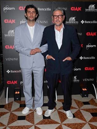 Venice, 81st Venice Film Festival 2024 -. Ciak Award. In the photo: Pietro Castellitto and Sergio Castellitto  Copyright: xManuelexMangiarottix xipa-agencyx xPoolxPhotoxEventsx04x IPA_Agency_IPA49388075