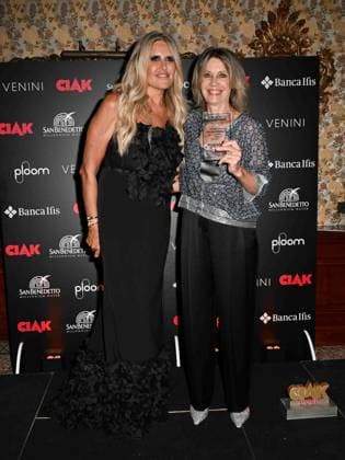 Venice, 81st Venice Film Festival 2024 -. Ciak Award. In the photo: Tiziana Rocca and Margherita Buy  Copyright: xManuelexMangiarottix xipa-agencyx xPoolxPhotoxEventsx04x IPA_Agency_IPA49388176