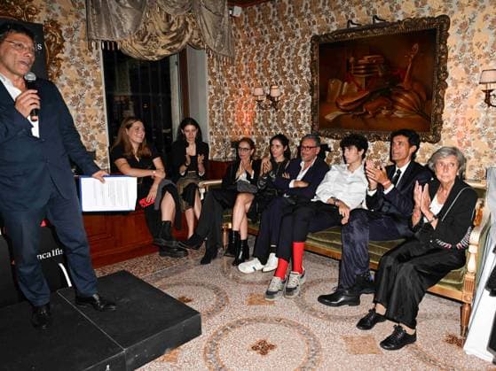 Venice, 81st Venice Film Festival 2024 -. Ciak Award. In the photo: Flavio Natalia  Copyright: xManuelexMangiarottix xipa-agencyx xPoolxPhotoxEventsx04x IPA_Agency_IPA49388193