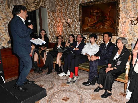Venice, 81st Venice Film Festival 2024 -. Ciak Award. In the photo: Flavio Natalia  Copyright: xManuelexMangiarottix xipa-agencyx xPoolxPhotoxEventsx04x IPA_Agency_IPA49388195