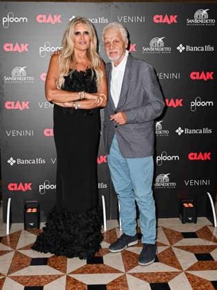 Venice, 81st Venice Film Festival 2024 -. Ciak Award. In the photo: Tiziana Rocca and Michele Placido  Copyright: xManuelexMangiarottix xipa-agencyx xPoolxPhotoxEventsx04x IPA_Agency_IPA49388732