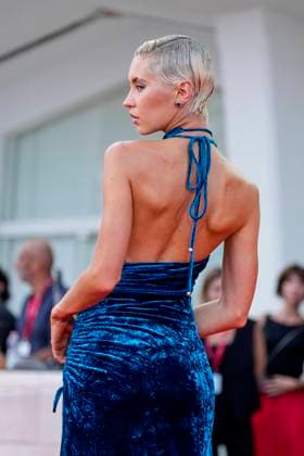 September 4, 2024, Venice, Italy: Iris Law attends a red carpet for the movie ˜Joker: Folie Ã Deux™ during the 81st Venice International Film Festival. Venice Italy - ZUMAs197 20240904_aaa_s197_444 Copyright: xStefanoxCostantinox