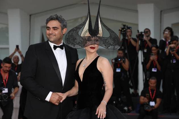 September 4, 2024, Lido Di Venezia, Veneto, Italy: LADY GAGA wears Christian Dior couture paired with an engagement ring with her boyfriend investor MICHAEL POLANSKY as they walk the red carpet for the Premiere of Joker: Folie a Deux movie during the 81st Venice International Film Festival in Lido. Lido Di Venezia Italy - ZUMAc179 20240904_zep_c179_080 Copyright: xMickaelxChavetx
