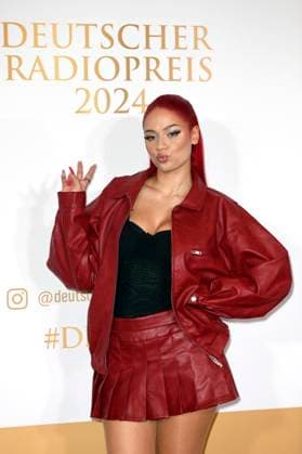 Badmomzjay at the presentation of the 15 German Radio Award 2024 at the Musical Theater Neue Flora Hamburg, 05 09 2024 Foto:xC.xNiehausx xFuturexImagex radiopreis_4813