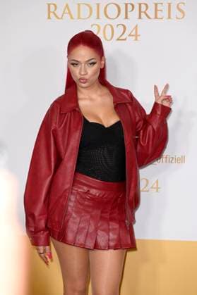 Badmomzjay at the presentation of the 15 German Radio Award 2024 at the Musical Theater Neue Flora Hamburg, 05 09 2024 Foto:xC.xNiehausx xFuturexImagex radiopreis_4814