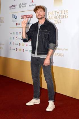 Samu Haber at the presentation of the 15 German Radio Award 2024 at the Musical Theater Neue Flora Hamburg, 05 09 2024 Foto:xA.xTeiwesx xFuturexImagex radiopreis_4883