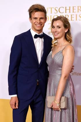 Andreas Wellinger and Jacqueline Wellinger at the German Radio Award ceremony on 5 09 2024 in Hamburg German Radio Award 2024 ceremony in Hamburg