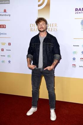 Samu Haber at the German Radio Award ceremony on 5 09 2024 in Hamburg German Radio Award 2024 ceremony in Hamburg