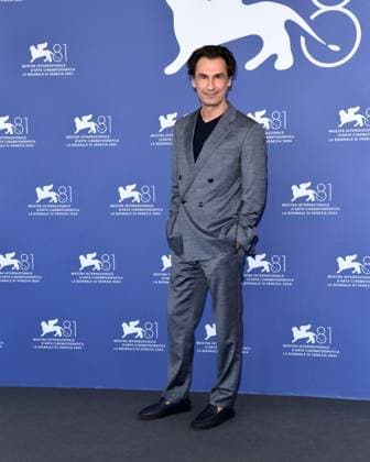 Venice, 81st Venice International Film Festival, day 10, Photocall film Il tempo che ci vuole Venice, 81st Venice International Film Festival, Photocall film The Time It Takes . Pictured: Fabrizio Gifuni Venice Italy  Copyright: xIPA ABACAx