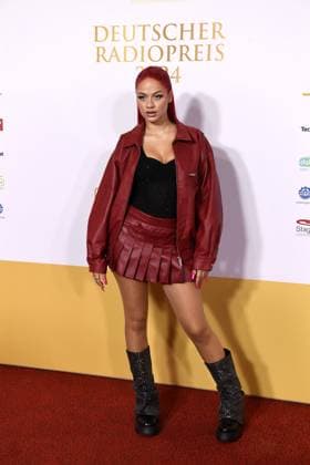 badmomzjay bürgerlich Josy Napieray at the presentation of the German Radio Award on 05 09 2024 at the Stage Theater Neue Flora in Hamburg