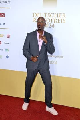 Yared Dibaba at the German Radio Award ceremony on 05 09 2024 at the Stage Theater Neue Flora in Hamburg